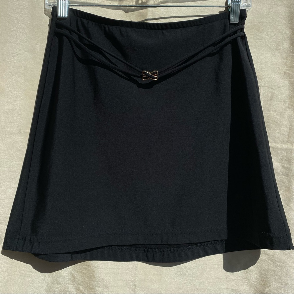 Jantzen Black A-Line Mini Skirt Casual vintage made in USA